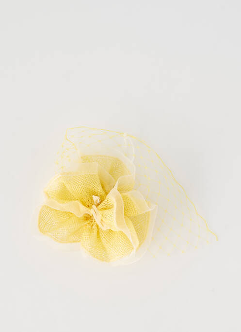 Accessoire pour cheveux barrette jaune MOT D'ELLE femme