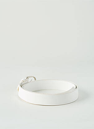 Ceinture coutures renforcées blanc LES ATELIERS FOURÉS femme
