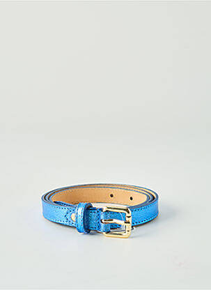 Ceinture effet matière satinée bleu CINNAMON femme