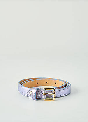 Ceinture effet matière satinée violet clair CINNAMON femme