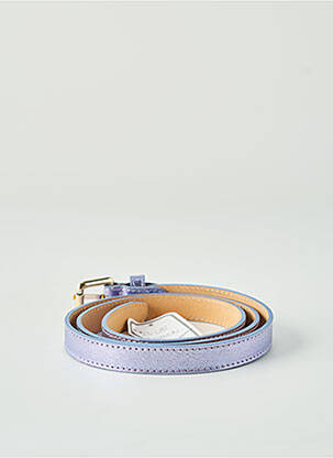 Ceinture effet matière satinée violet clair CINNAMON femme