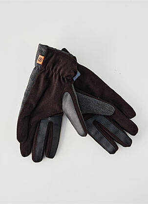 Gants doublure gris ISOTONER homme