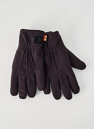 Gants doublure noir ISOTONER homme