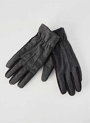 Gants gris ISOTONER homme
