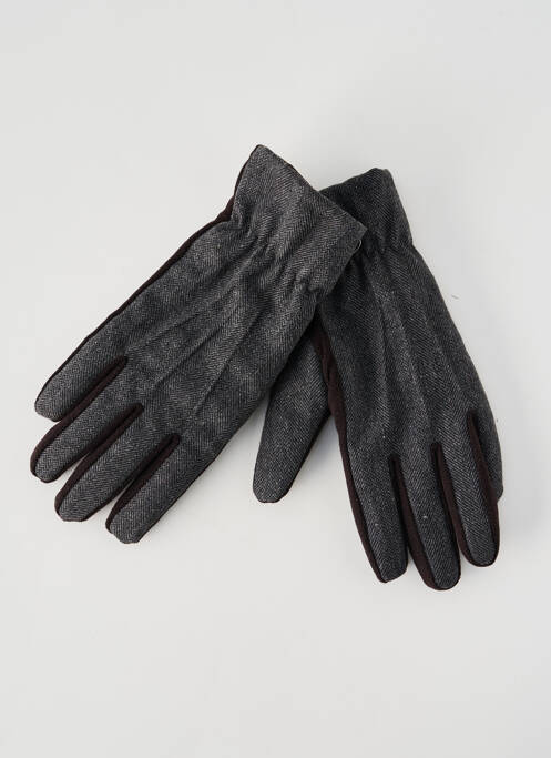 Gants gris ISOTONER homme