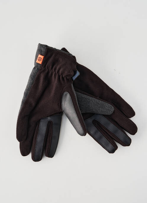 Gants gris ISOTONER homme