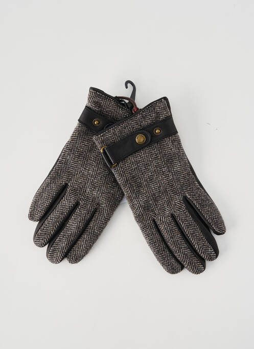 Gants gris STETSON homme