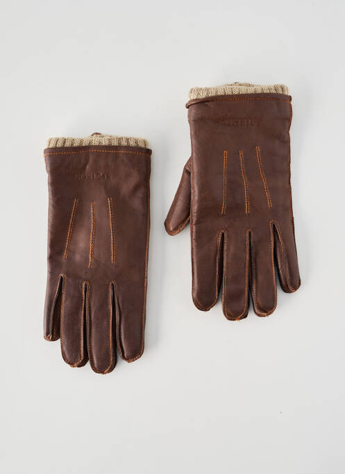 Gants marron STETSON homme