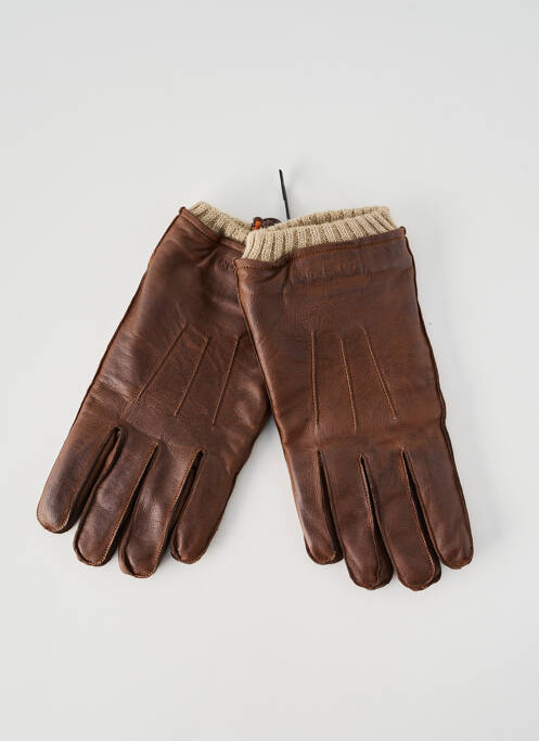 Gants marron STETSON homme