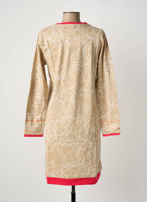 Chemise de nuit beige ROSE POMME femme