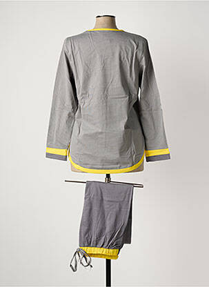 Pyjama tissage jersey gris ROSE POMME femme
