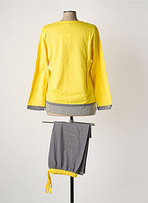 Pyjama tissage jersey jaune ROSE POMME femme