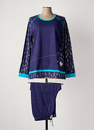 Pyjama tissage jersey violet ROSE POMME femme