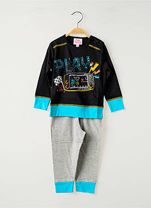 Pyjama bas pantalon noir ROSE POMME garcon