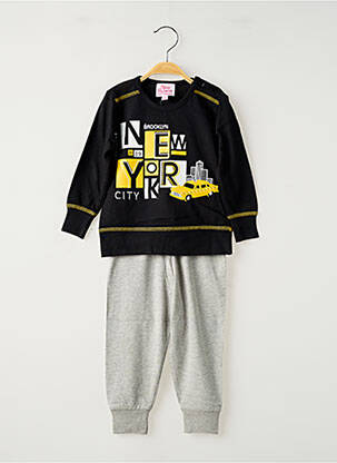 Pyjama bas pantalon noir ROSE POMME garcon