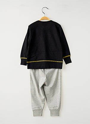 Pyjama resserrée sur le bas noir ROSE POMME garcon