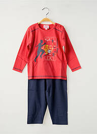Pyjama manches longues rouge ROSE POMME garcon