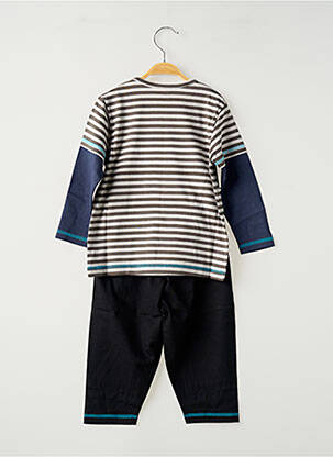 Pyjama manches longues gris ROSE POMME garçon