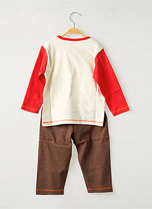 Pyjama manches longues marron ROSE POMME garçon