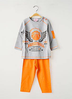 Pyjama bas pantalon gris ROSE POMME garcon