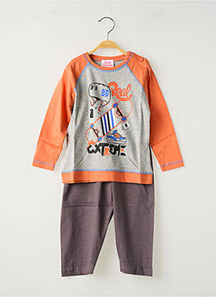 Pyjama orange ROSE POMME garçon