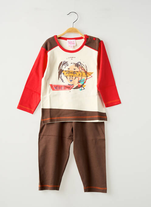 Pyjama marron ROSE POMME garçon