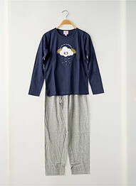 Pyjama tissage jersey bleu ROSE POMME fille