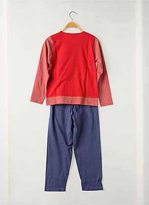 Pyjama tissage jersey rouge ROSE POMME fille