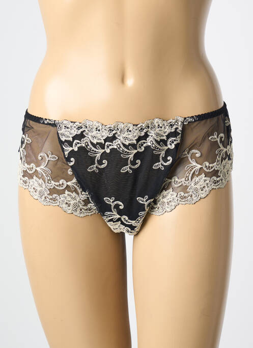 Shorty broderie noir AMBRA femme