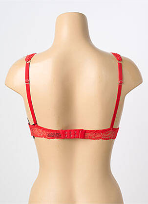 Soutien-gorge sans armature haut soutien-gorge emboitant rouge AMBRA femme