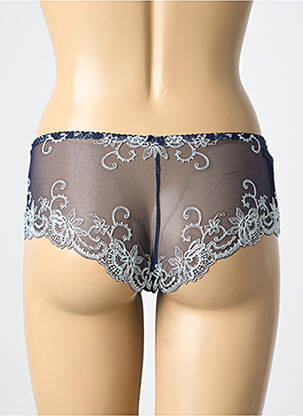 Shorty broderie bleu AMBRA femme