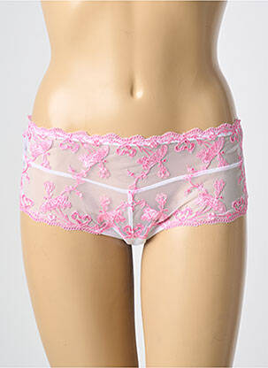 Shorty légère et transparente rose AMBRA femme