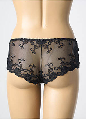 Shorty légère et transparente noir AMBRA femme