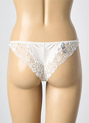 Culotte broderie dentelle de calais beige AMBRA femme