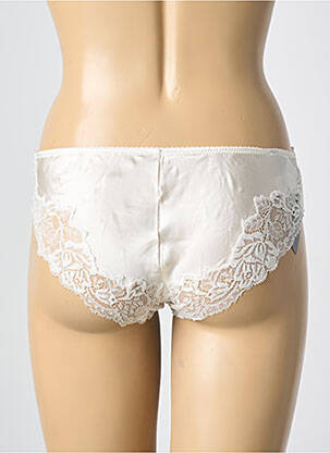 Culotte broderie dentelle de calais beige AMBRA femme