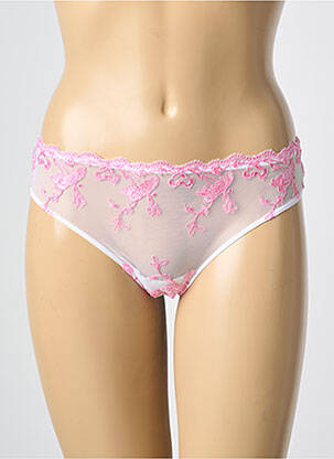 Tanga stretch rose AMBRA femme