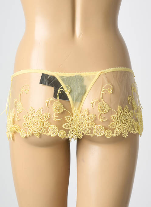 Tanga jaune AMBRA femme