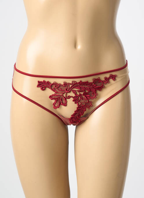 Tanga rouge AMBRA femme