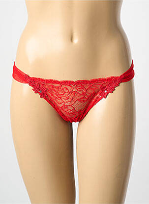 String stretch rouge AMBRA femme