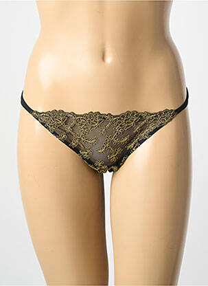 String stretch noir AMBRA femme