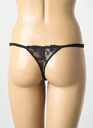 String stretch noir AMBRA femme