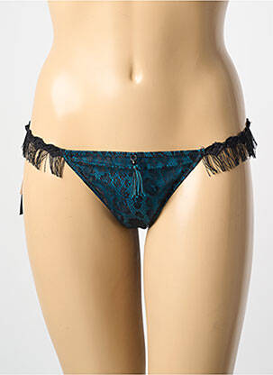 Tanga bleu AMBRA femme