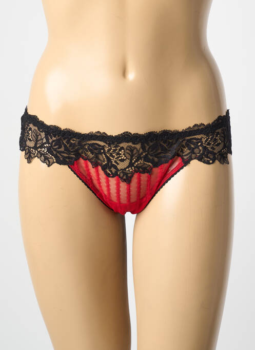 Tanga rouge AMBRA femme