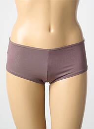 Shorty effet matière satinée marron MARLIES DEKKERS femme