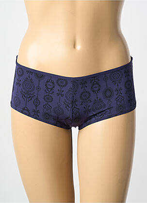 Shorty effet matière satinée violet MARLIES DEKKERS femme