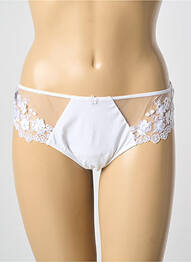 Culotte tissage satiné blanc AMBRA femme