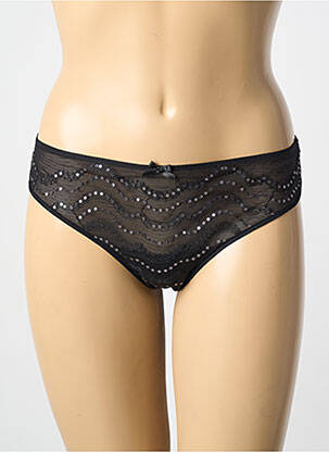 Culotte stretch noir AMBRA femme