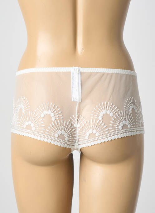Shorty stretch beige LOUISA BRACQ femme
