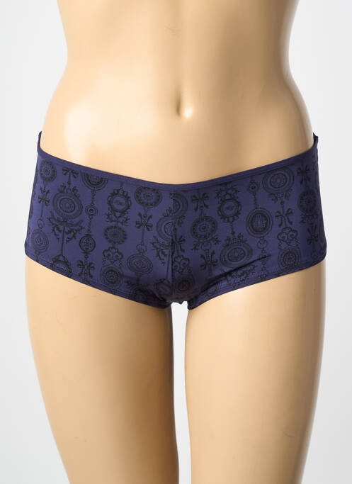 Shorty effet matière satinée violet MARLIES DEKKERS femme