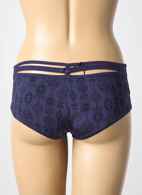 Shorty effet matière satinée violet MARLIES DEKKERS femme